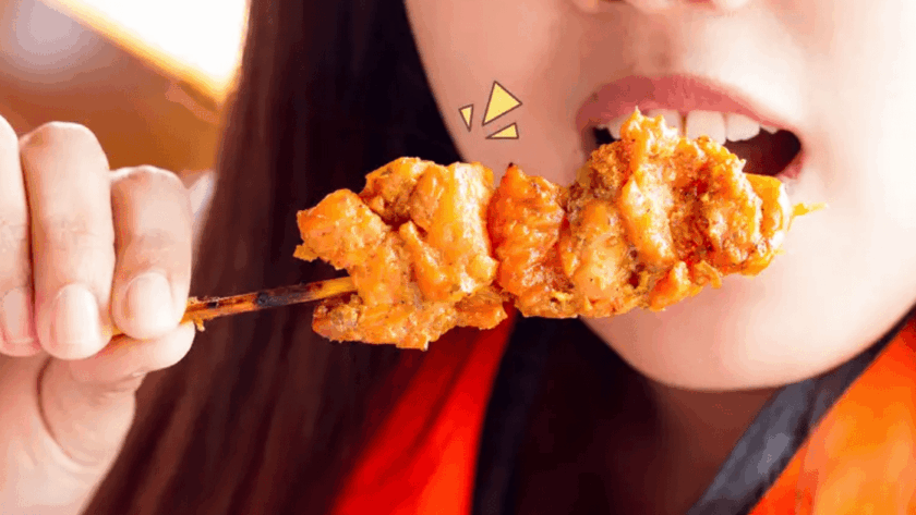 Makan Daging Kambing