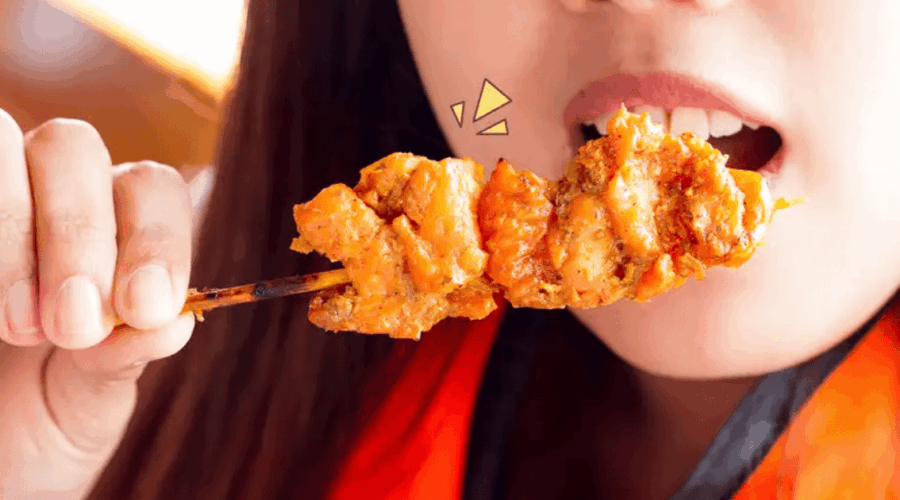 Makan Daging Kambing