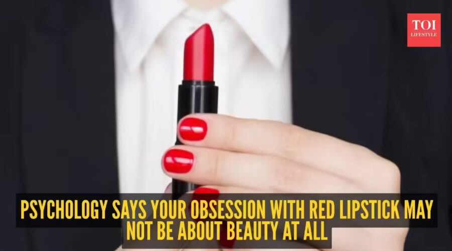 Ilustrasi lipstik merah untuk artikel Mengapa Lipstik Merah Bikin Anda Lebih Percaya Diri