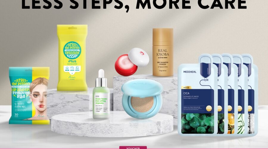 Ilustrasi less steps more care untuk artikel Less steps more care: Sociolla Rilis 'Less Steps, More Care'…