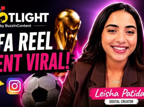 Ilustrasi leisha patidar untuk artikel Leisha Patidar: dari makeup ke reel FIFA yang viral