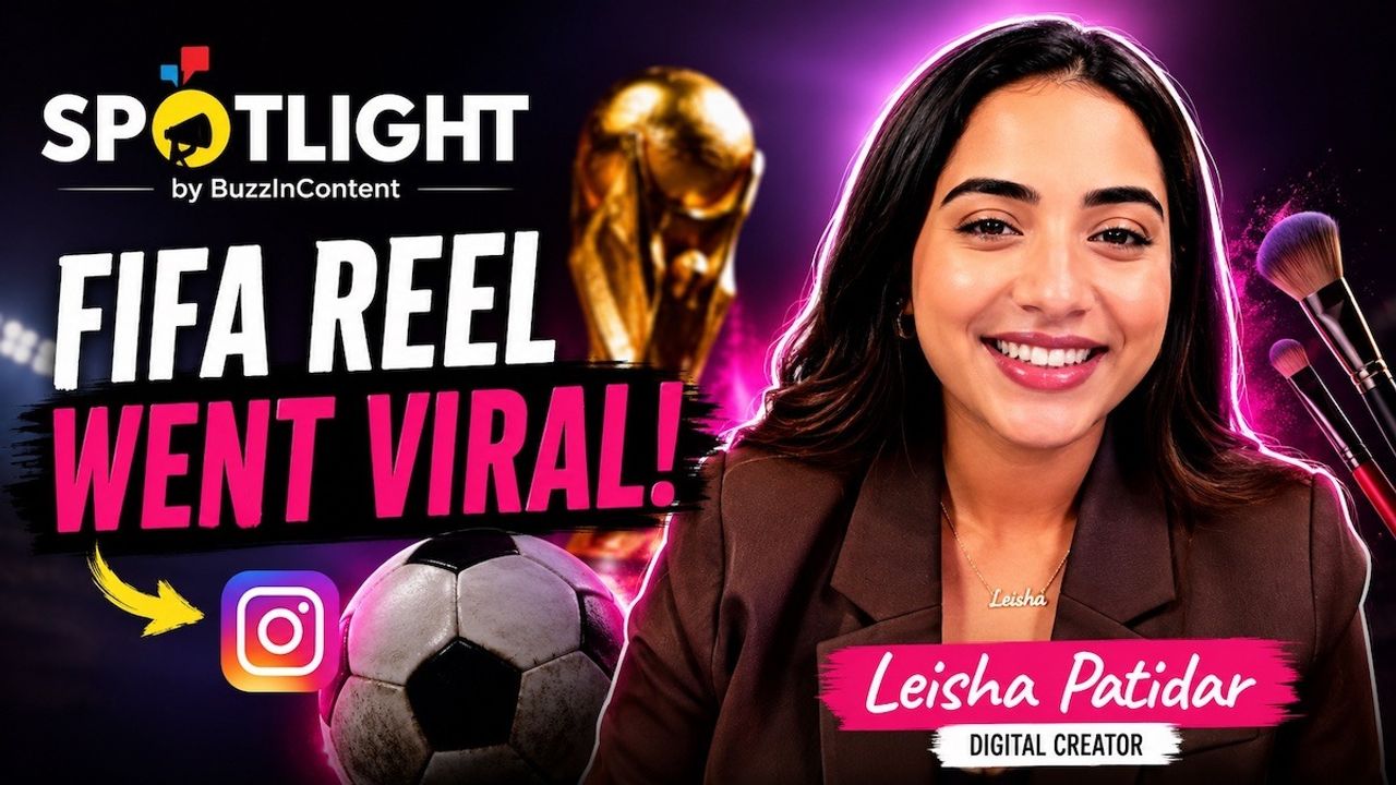Ilustrasi fifa reel untuk artikel Leisha Patidar dan viral FIFA reel yang memikat